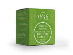 Mezcla de té Té turco de manzana con yogur y lima.