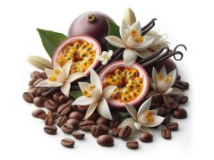 Café Cult ochucená zrnková káva Mučenka a vanilka 250g