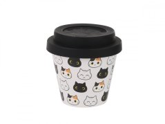 IDRINK Mini taza térmica iDRINK con diseño de gato, 90ml