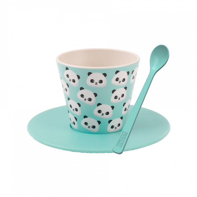 Šálka s podšálkou a lyžičkou 90ml Šálka s podšálkou a lyžičkou 90ml