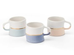 Kameninový Hrnek "Lieske" pozlacený povrch 250 ml