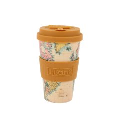 iDRINK Taza térmica iDRINK, diseño de mapa antiguo, 435 ml