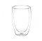 WILMAX Taza termo de cristal de doble pared 300 ml