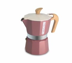 PEDRINI MOKA KONVICE MyMoka Color 2 šálky RŮŽOVA, objem 130 ml