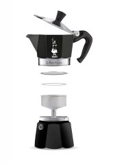 BIALETTI MOKA EXPRESS ČERNA 6 ŠÁLKU