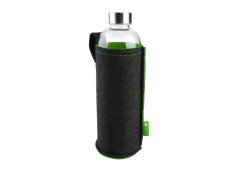 FOREVER - EVA Szklana butelka z filcowym rękawem 750 ml