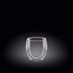 WILMAX pohár z dvojitého termoskla 100ml balenie 1ks