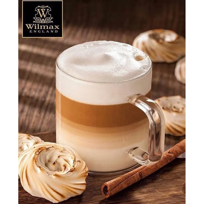 WILMAX termohrnek z borosilikátového skla 100 ml, balení 1 ks