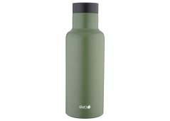 FOREVER | EVA TERMO VERDE MATE CON TAPÓN AUTOMÁTICO 450 ml