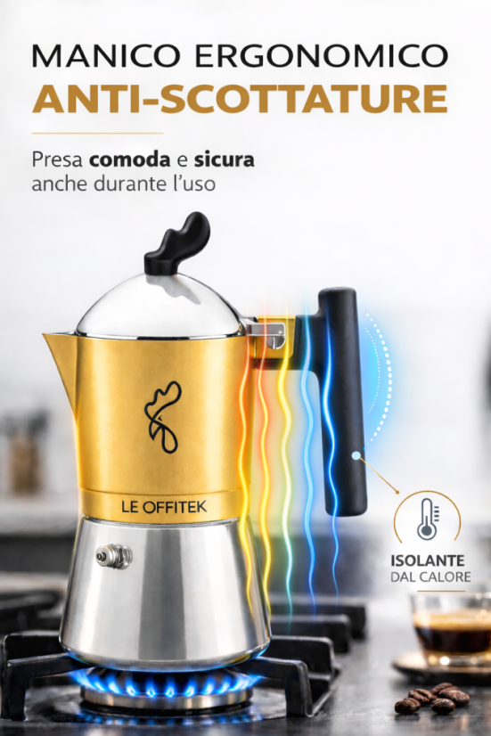 LE OFFITEK MOKA KONVIČKA ORZETEK INDUCTION na 2 Šálky