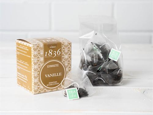 Té negro Vainilla con trozos de vainilla