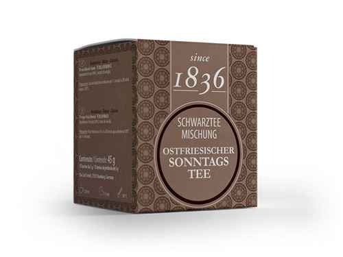 Mezcla de té negro Té del domingo