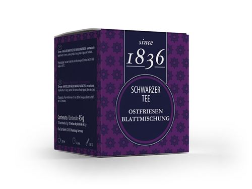 Čajová Zmes čiernych čajov z východofrískych listov