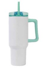 IDRINK Termohrnek Travel Mug s brčkem 1200 ml bílý