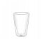 WILMAX Vaso de cristal doble pared 150 ml - 1 ud