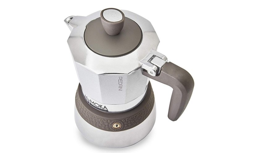 PEDRINI MY MOKA KÁVOVAR INDUCTION 6 šálků barva černá/stříbrná, objem 300 ml