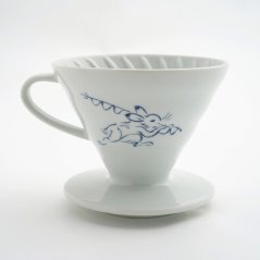 Hario V60-02 dripper Tachikichi Choju Giga keramický