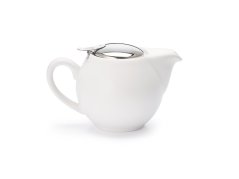 Čajová Porcelánová Konvice se Sítkem „Saara“ Bílá 500ml