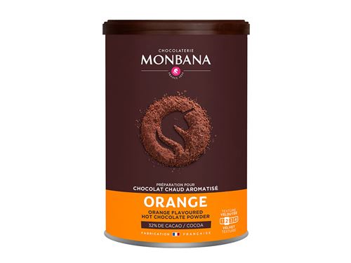 MONBANA Kakaový prášok s príchuťou "Pomaranč", 250g