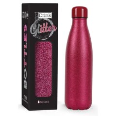 IDRINK Termoláhev z Nerezové Oceli, METALLIC PURPUROVÁ 500ml