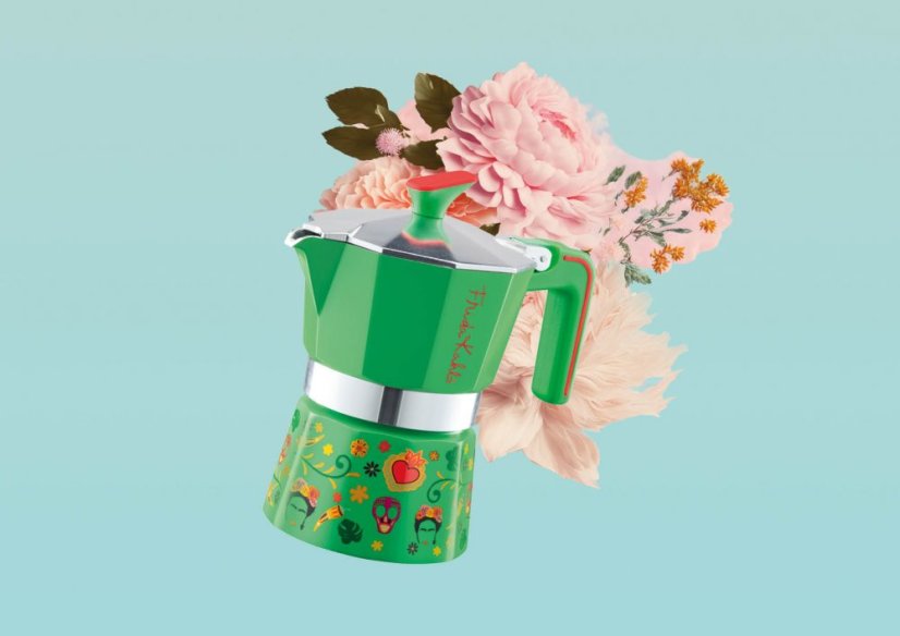 PEDRINI moka konvička Frida Kahlo na 2 šálky