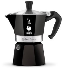 BIALETTI MOKA EXPRESS ČERNA 3 ŠÁLKY