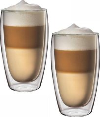 FOREVER | EVA Vaso de doble pared x2 TÉ/CAPPUCCINO/LATTE 400 ml