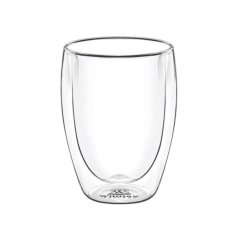 WILMAX hrnek z dvoustěnného termoskla 200ml - čiré sklo  balení 1ks