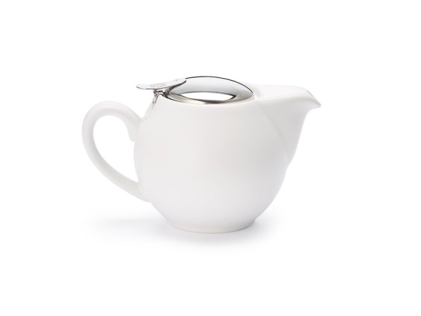 Čajová Porcelánová Konvice se Sítkem „Saara“ Bílá 500ml