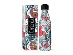 IDRINK Termoláhev z nerezové oceli 500ml motiv Motýlci