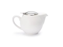 Čajová Porcelánová Konvice se Sítkem „Saara“ Bílá 500ml