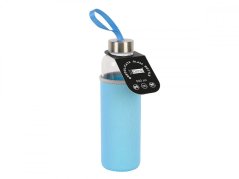 IDRINK Szklana butelka z filcowym rękawem 500 ml