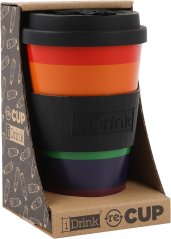 iDRINK Taza térmica iDRINK, diseño "Love is Love", 435 ml