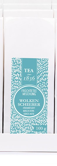 Čajová Zmes ovocného čaju Cloud Shifter [s tónmi čerešní, kivi a kokosu]