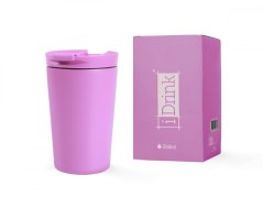 IDRINK Termohrnek z nerezové oceli, 260 ml, světle růžový