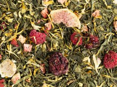 Směs zeleného čaje Sencha bobule/fík 50g