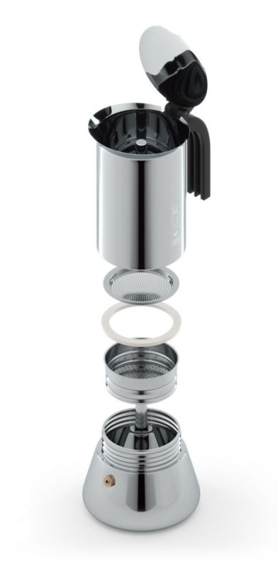 BIALETTI MOKA Kanvička VENUS INDUCTION na 6 ŠIAĽKOV