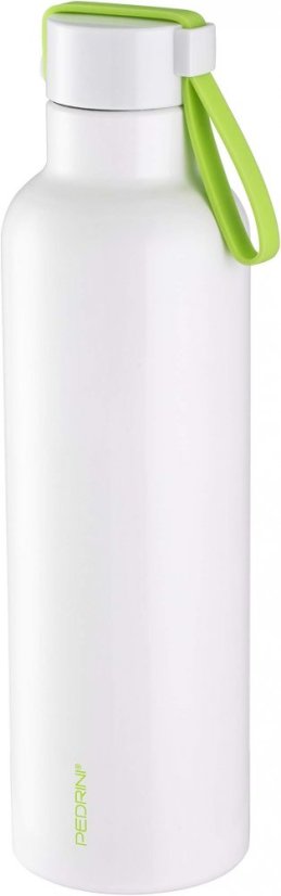 Rozsdamentes acél termoszpalack, ESPO DE BANKO INOX fehér, 500 ml - BARNAH: zöld