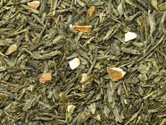 Směs zeleného čaje Sencha Mate-Matcha Kiwi [s příchutí kiwi] 50g