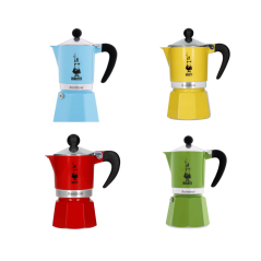 BIALETTI MOKA KONVIČKA RAINBOW NA 6 ŠÁLKU