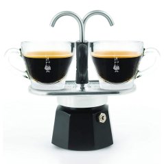 BIALETTI MINI EXPRESS "R" 2 ŠÁLKY ČERNÁ (BEZ HRNKU)