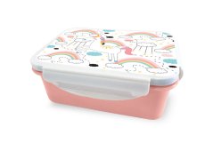 Dětský Obědový a Svačinový box motiv DUHA