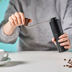 Barista Space - The Black - Černý ruční mlýnek