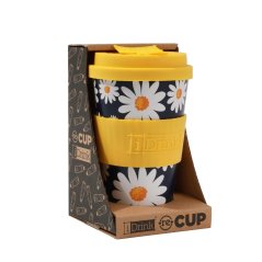 iDRINK Taza térmica iDRINK, diseño de margaritas, 435 ml
