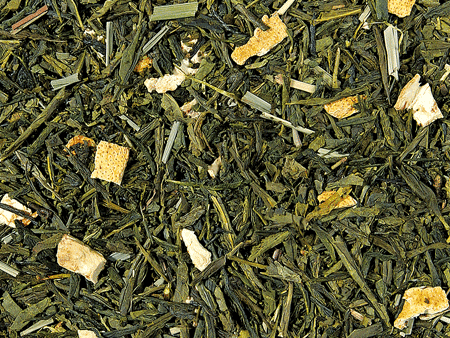 Mieszanka herbat cytrynowych Green Hare Sencha [o smaku cytrynowym] 75 g