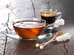 Kandysový cukor na drievku - hnedý s príchuťou manga