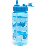 IDRINK Detská Fľaša na vodu Tritan iDrink Shark s objemom 400 ml