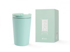 IDRINK Termohrnek z nerezové oceli, 260 ml, mátově zelený