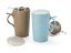 Čajový Porcelánový Hrnek se Sítkem Raja 400 ml