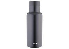 FOREVER | EVA TERMO NEGRO MATE CON TAPÓN AUTOMÁTICO 450 ml